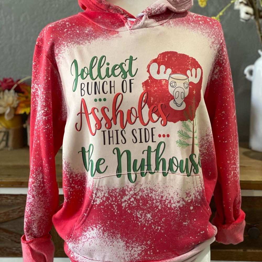 Jolliest Bunch This Side Of the Nuthouse Griswolds Hoodie Graphic Christmas